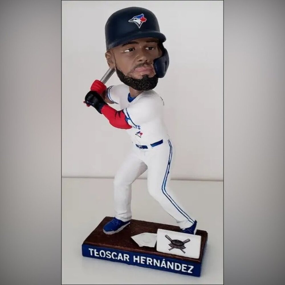 Teoscar Hernandez Silver Slugger Bobblehead BNIB Toronto Bluejays Baseball
